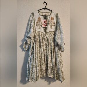 Daughters of India diya mini dress